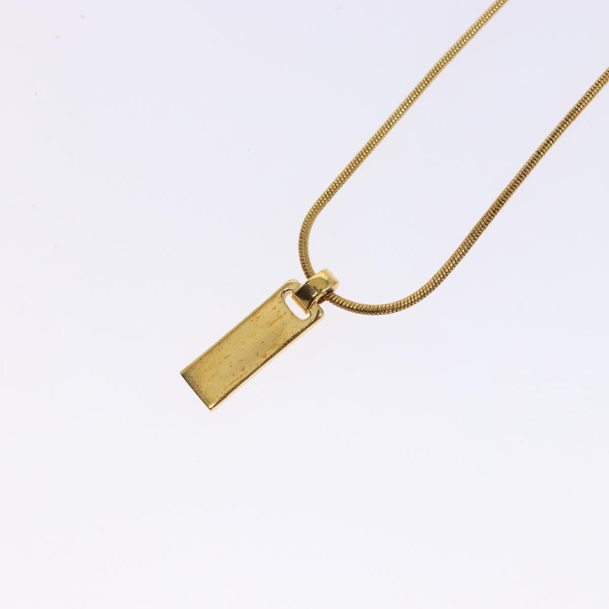 Christian Dior Dior Letters Necklace Metal, GOLD, METAL, Necklace