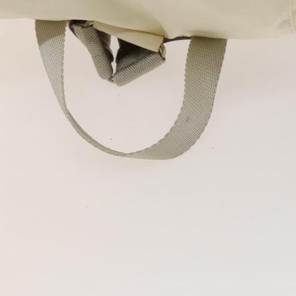 Prada Double Front Pocket Backpack Tessuto, WHITE, NYLON, Backpack