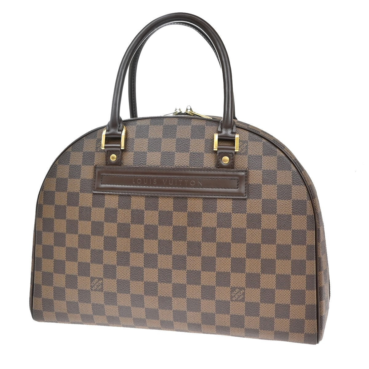 Louis Vuitton Nolita Handbag Damier, BROWN, CANVAS, Handbag