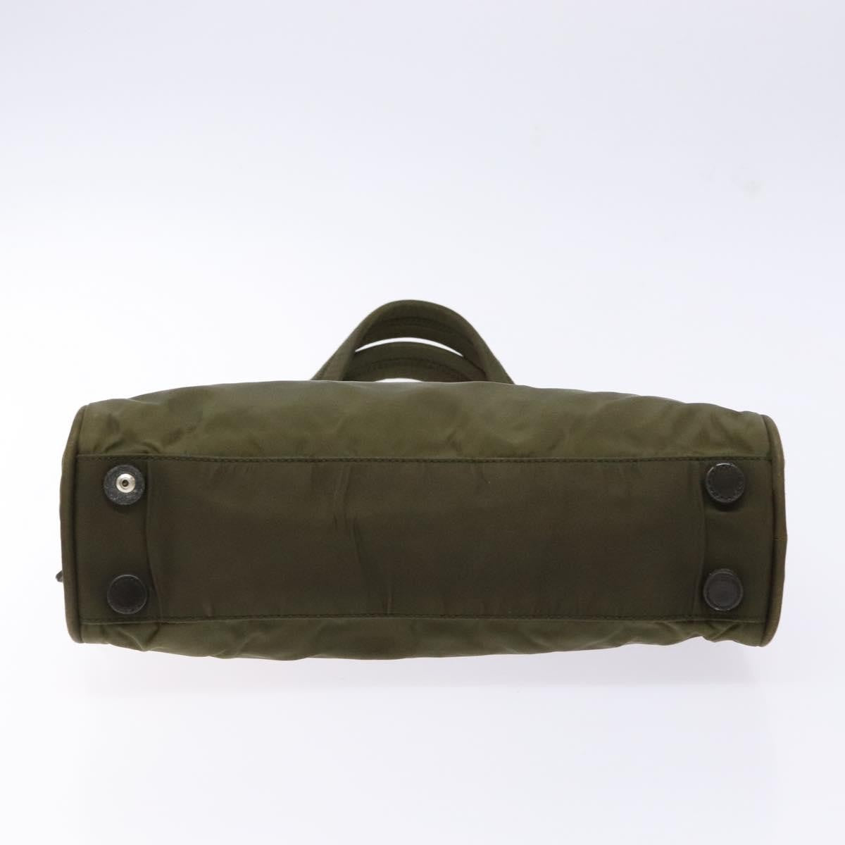 Prada Tote Vitello Daino Vitello Daino, GREEN, NYLON, Tote bag