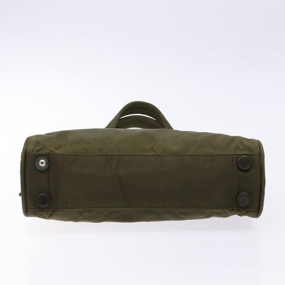 Prada Tote Vitello Daino Vitello Daino, GREEN, NYLON, Tote bag