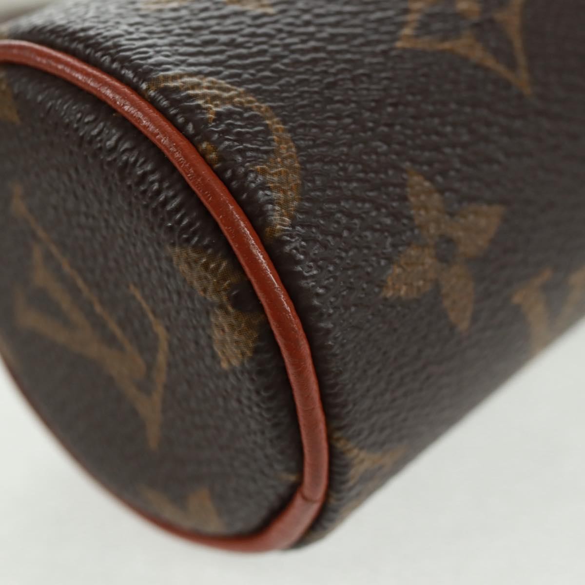 Louis Vuitton Papillon Pochette Monogram Canvas, BROWN, CANVAS, Clutche & pouche