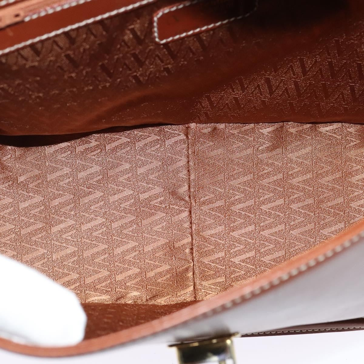 Valentino Garavani Vintage Handbag Leather, BROWN, LEATHER, Handbag