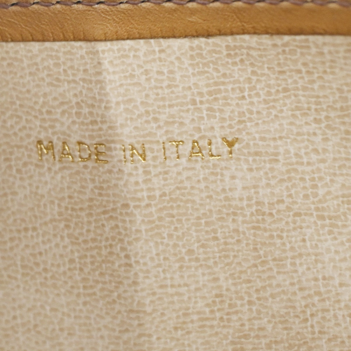 Celine Vintage Horse Carriage C Macadam Shoulder Bag Canvas and Leather, BEIGE, CANVAS, Shoulder bag