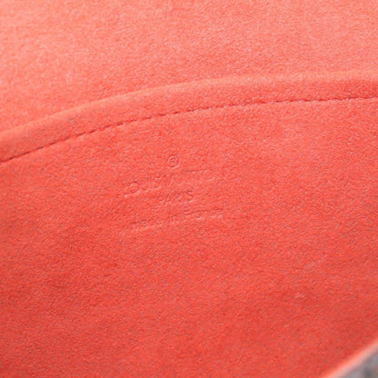 Louis Vuitton Twin Handbag Damier, BROWN, CANVAS, Handbag