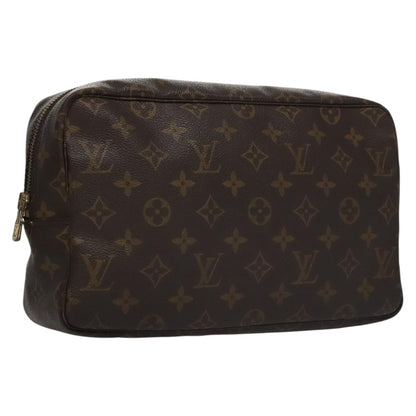 Louis Vuitton Trousse Toiletry Pouch Monogram Canvas, BROWN, CANVAS, Toiletry Case