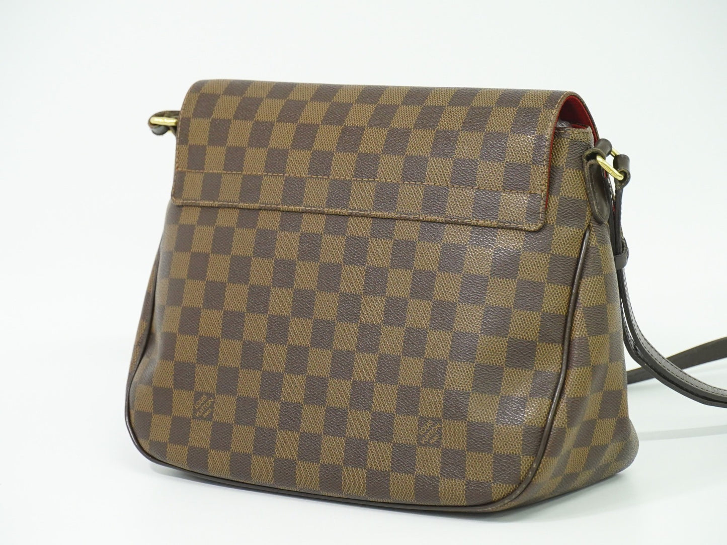 Louis Vuitton Besace Rosebery Handbag Damier, BROWN, CANVAS, Shoulder bag