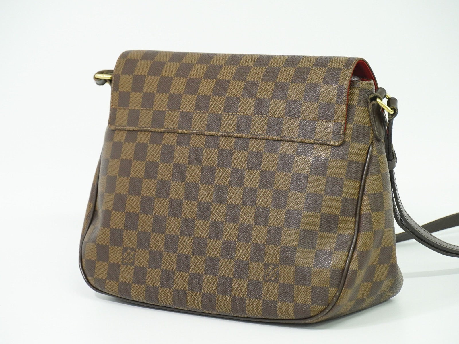 Louis Vuitton Besace Rosebery Handbag Damier, BROWN, CANVAS, Shoulder bag