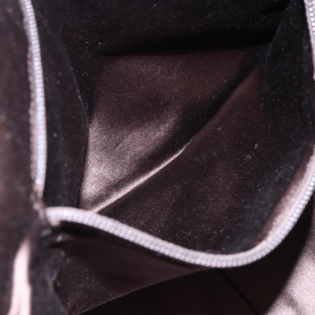 Prada Bowler Bag Canvas with Leather, BROWN, CANVAS, Handbag