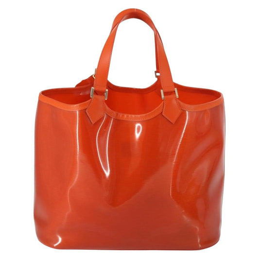 Louis Vuitton Plage Lagoon Bay Handbag Vinyl Epi Leather, ORANGE, LEATHER, Tote bag