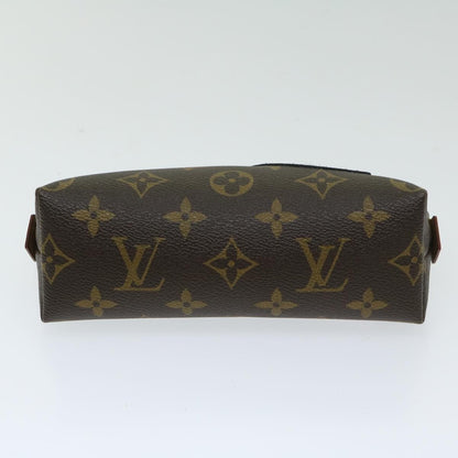 Louis Vuitton Cosmetic Pouch Limited Edition Patches Monogram Canvas, BROWN, CANVAS, Clutche & pouche