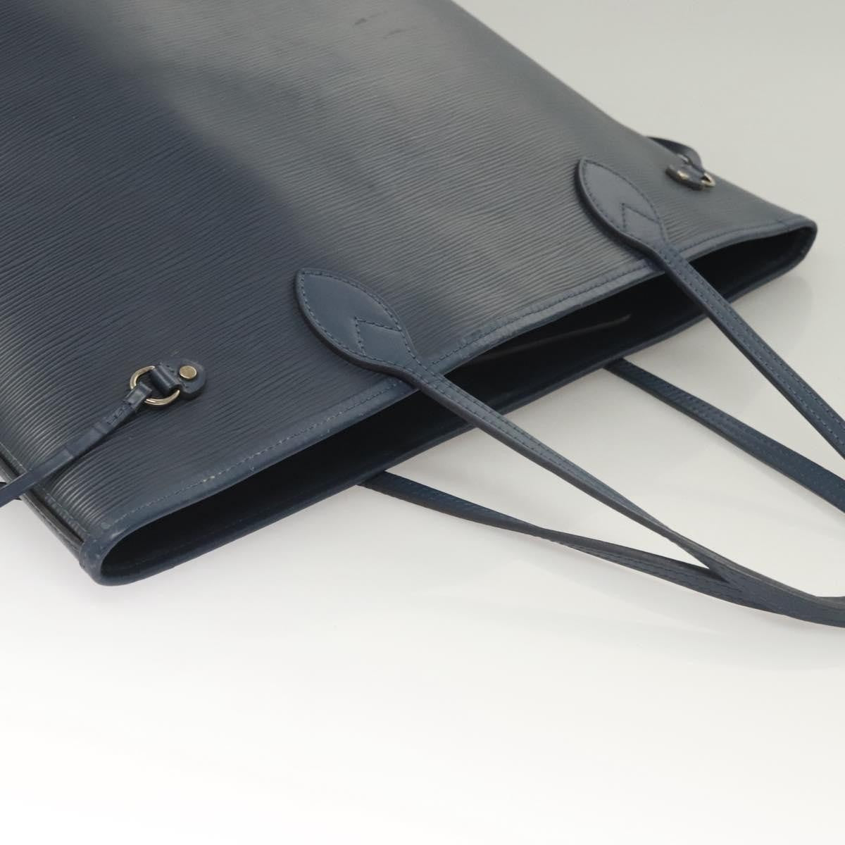 Louis Vuitton Neverfull Tote Epi Leather, BLUE, LEATHER, Tote bag