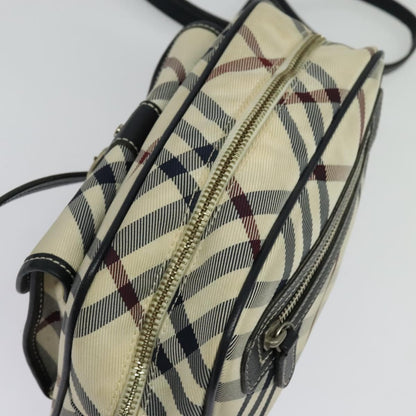 Burberry Nova Check Blue Label Canvas, BEIGE, CANVAS, Travel bag