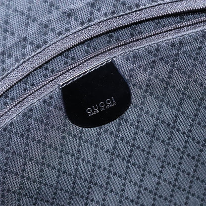 Gucci Vintage Bamboo Handle Tote Nylon, BLACK, NYLON, Tote bag