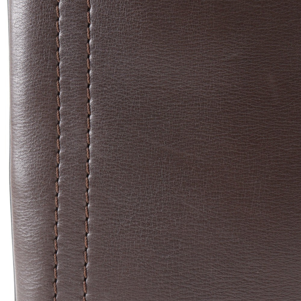 Louis Vuitton Sac Plat Crossbody Bag Utah Leather, BROWN, CALFSKIN, Shoulder bag