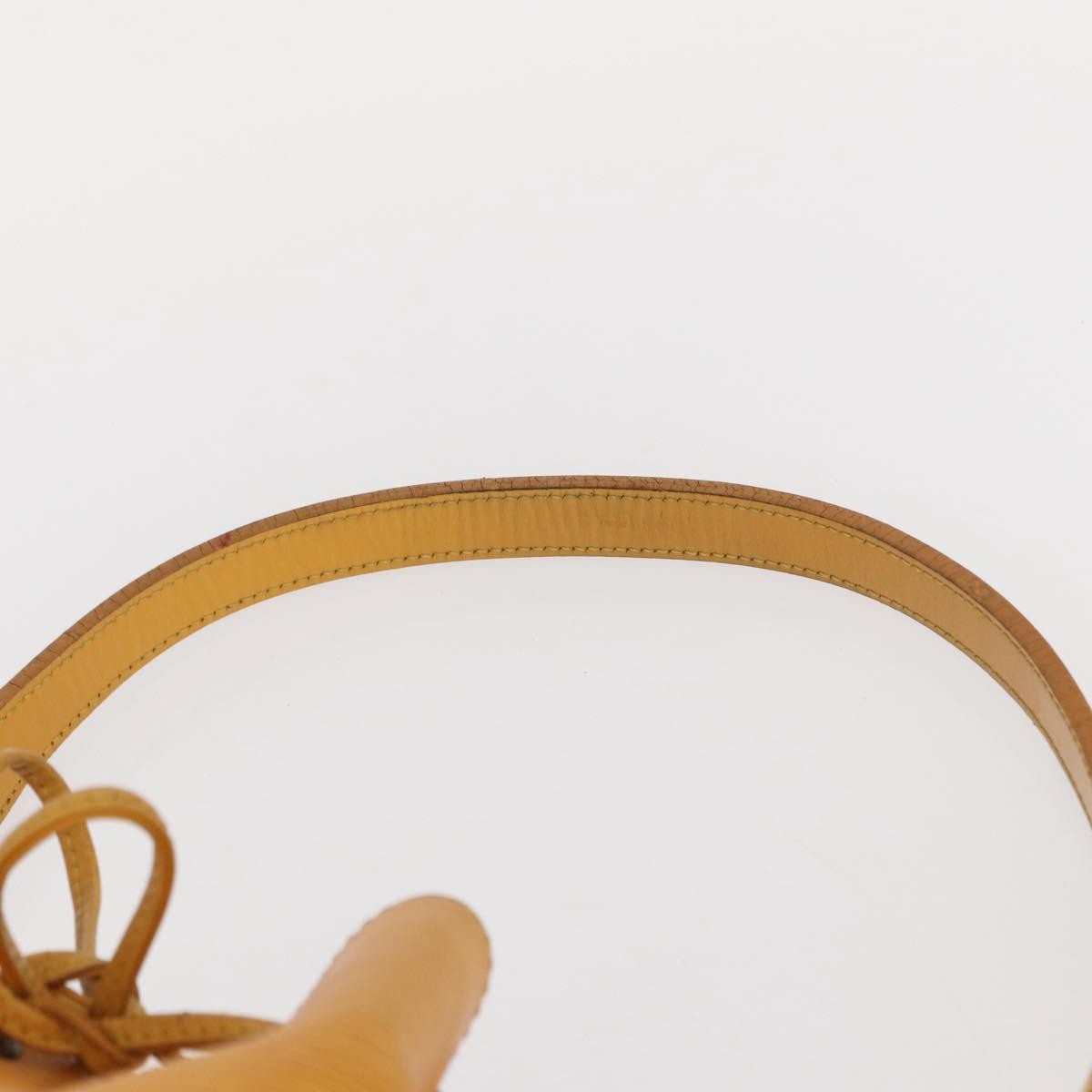 Louis Vuitton Petit Noe Handbag Epi Leather, YELLOW, LEATHER, Shoulder bag