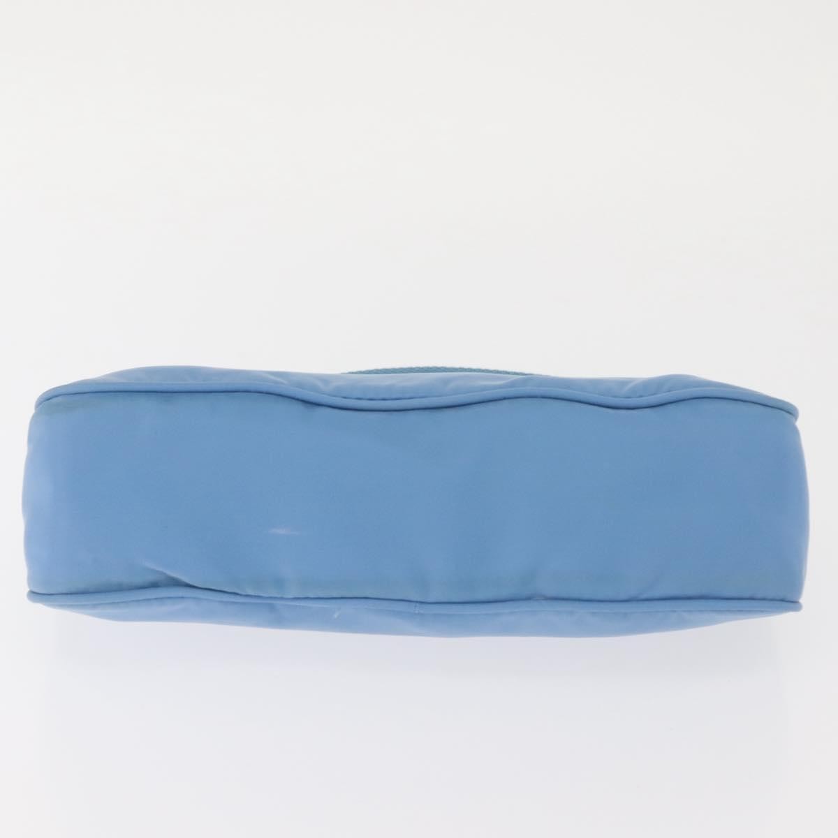 Prada Pochette Shoulder Bag Tessuto, BLUE, NYLON, Clutche & pouche