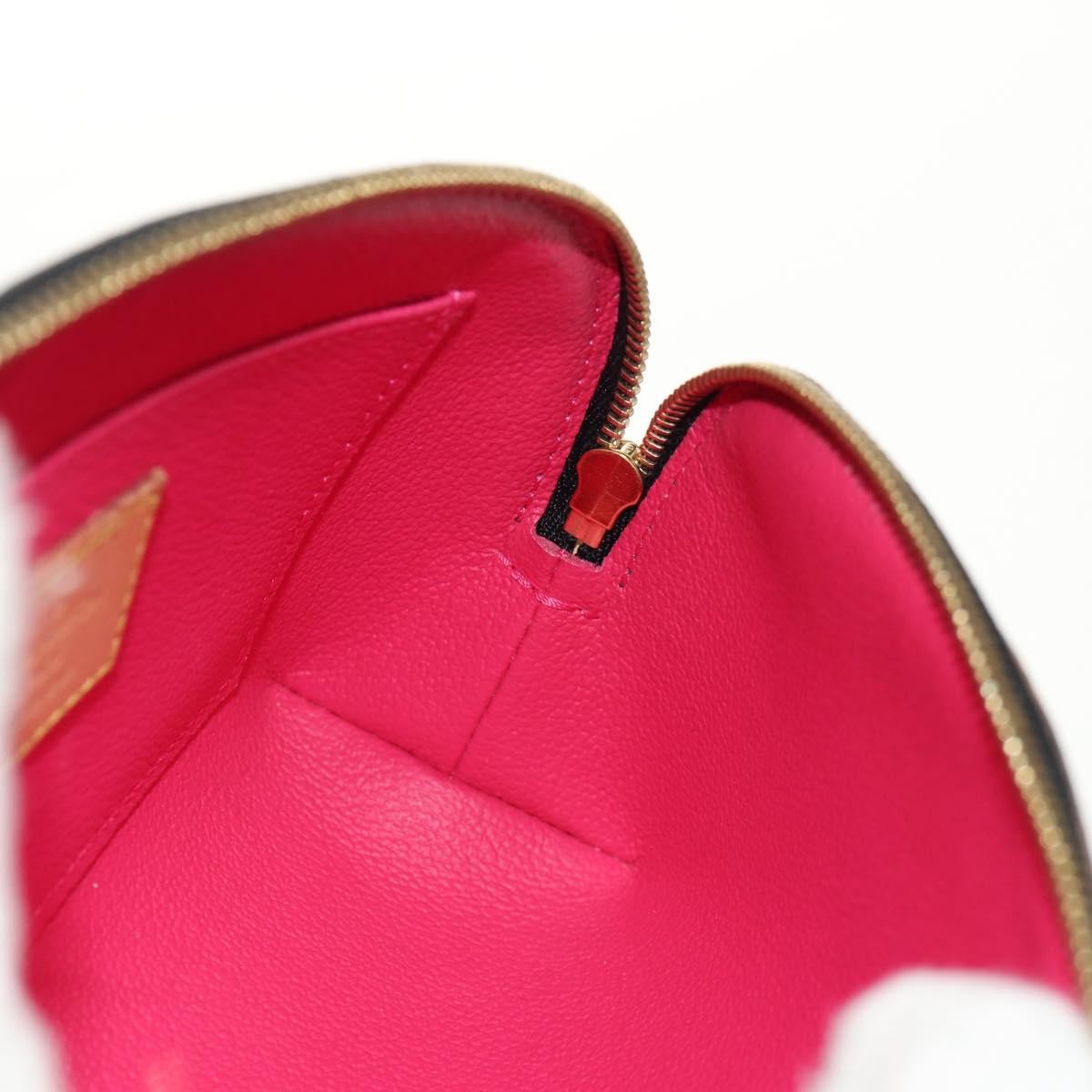 Louis Vuitton Cosmetic Pouch Monogram Multicolor, BLACK, CANVAS, Clutche & pouche