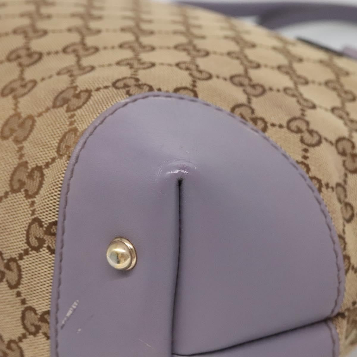 Gucci Convertible Belted Tote GG Canvas with Leather, BEIGE, CANVAS, Tote bag