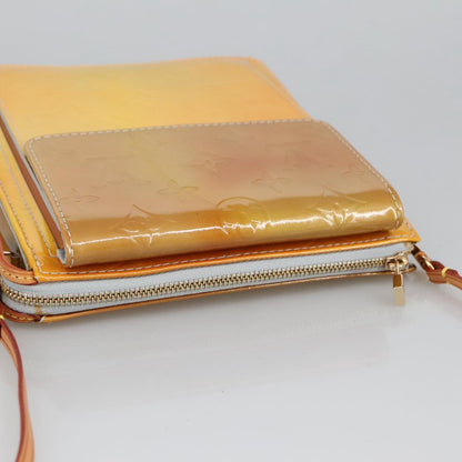 Louis Vuitton Pochette Mott Patent leather, YELLOW, PATENT_LEATHER, Clutche & pouche
