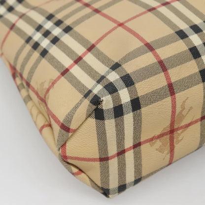 Burberry Nova Check Tote Canvas and Leather, BEIGE, CANVAS, Tote bag