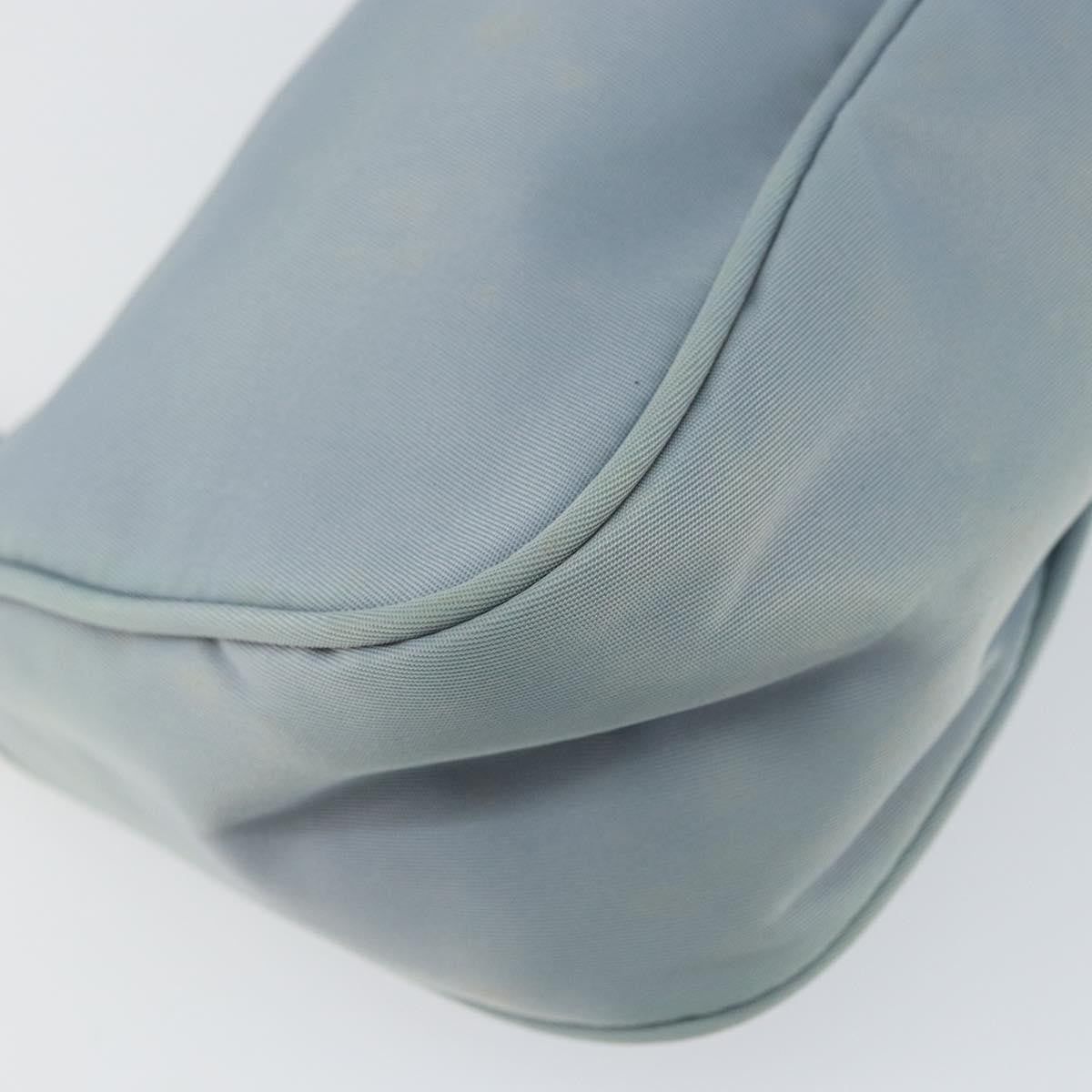 Prada Pochette Shoulder Bag Tessuto, BLUE, NYLON, Clutche & pouche