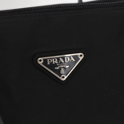 Prada Vintage Shoulder Bag Tessuto, BLACK, NYLON, Shoulder bag