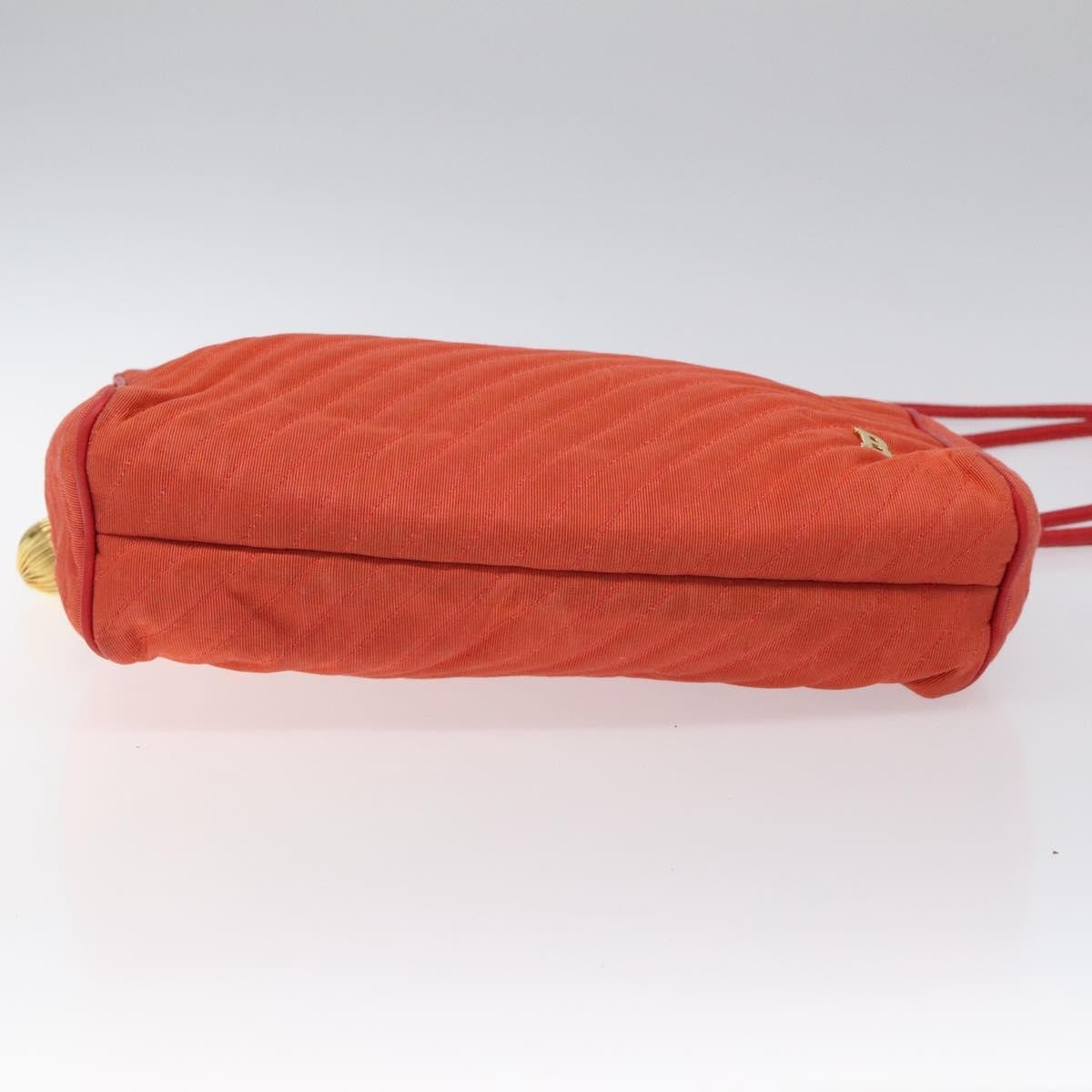Bally Vintage Shoulder Bag Nylon, ORANGE, NYLON, Shoulder bag