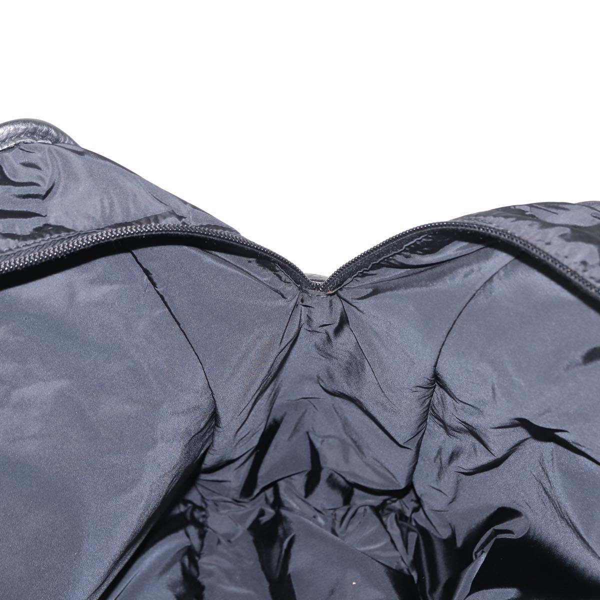 Prada Sport Briefcase Nylon and Leather, BLACK, NYLON, Briefcase