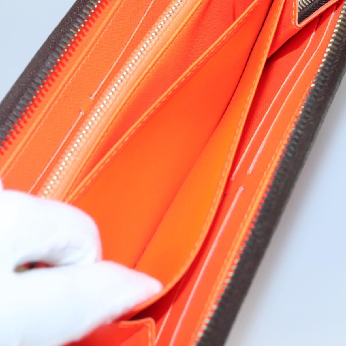 Louis Vuitton Zippy Wallet NM Monogram Graffiti, ORANGE, CANVAS, Wallets