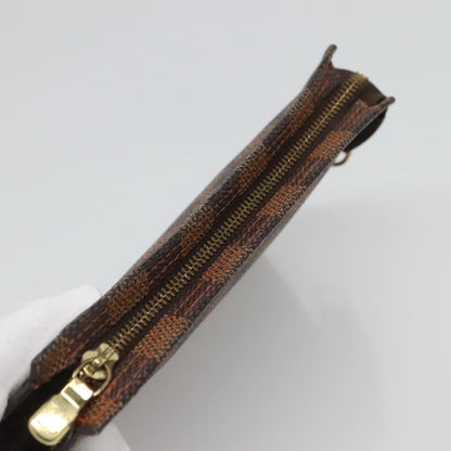 Louis Vuitton Marais Bucket Zip Pouch Damier, BROWN, CANVAS, Clutche & pouche