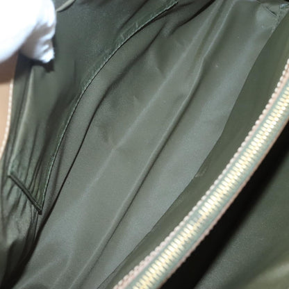 Christian Dior Vintage Trotter Double Pocket Tote Diorissimo Canvas, KHAKI, CANVAS, Tote bag