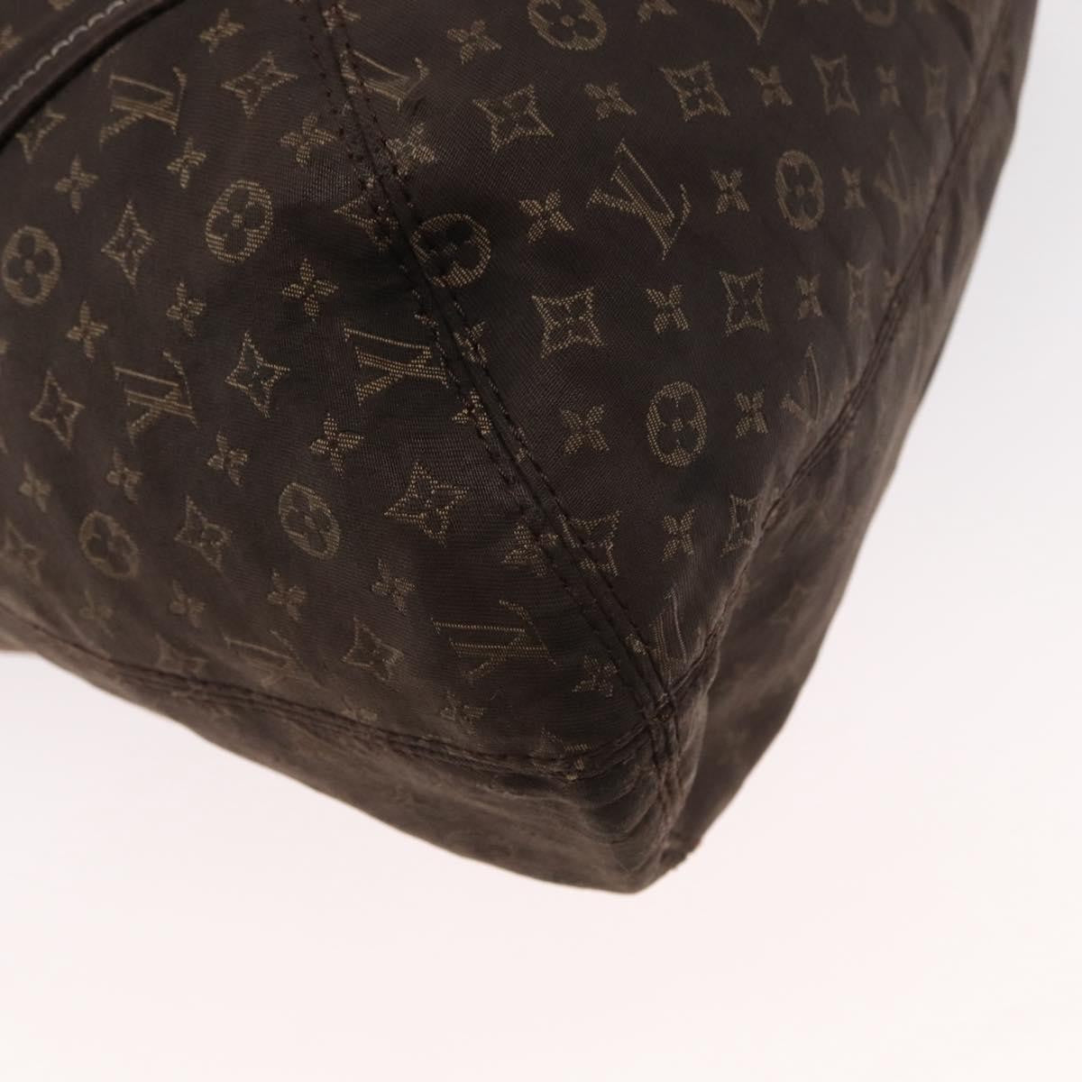 Louis Vuitton Elegie Handbag Monogram Idylle, BLACK, CANVAS, Handbag