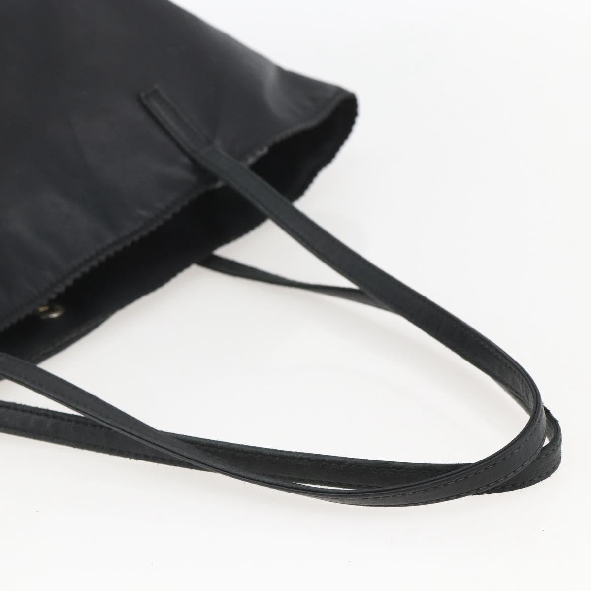 Loewe Anagram Tote Leather, BLACK, LEATHER, Tote bag