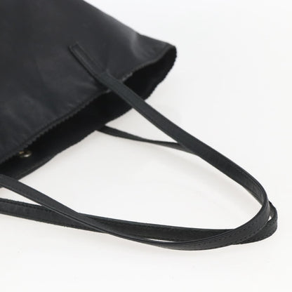 Loewe Anagram Tote Leather, BLACK, LEATHER, Tote bag