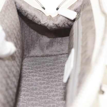 Christian Dior Vintage Handbag Leather, WHITE, LEATHER, Handbag