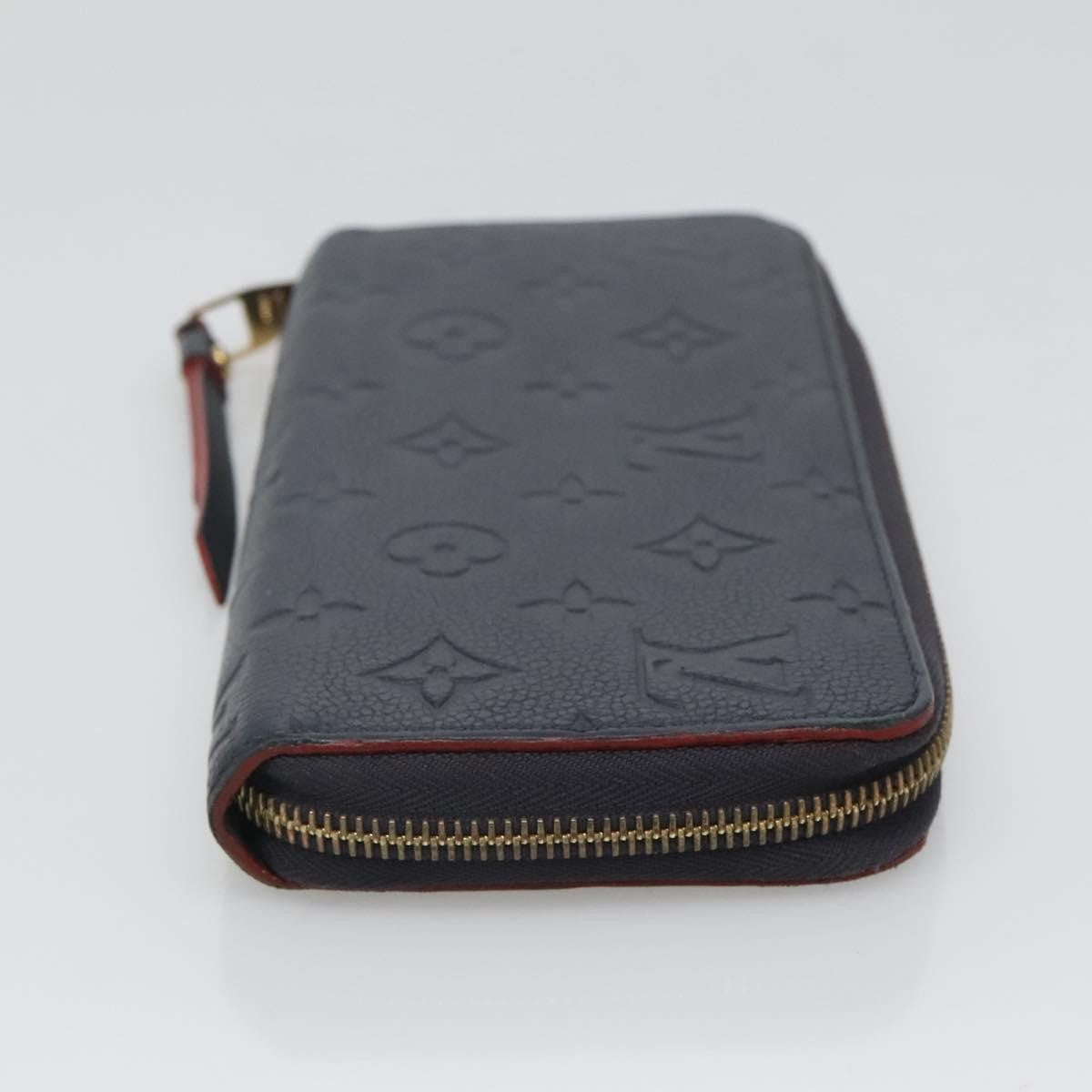 Louis Vuitton Portefeuille zippy Monogramme Empreinte Monogramme Empreinte, NAVY, LEATHER, Wallets