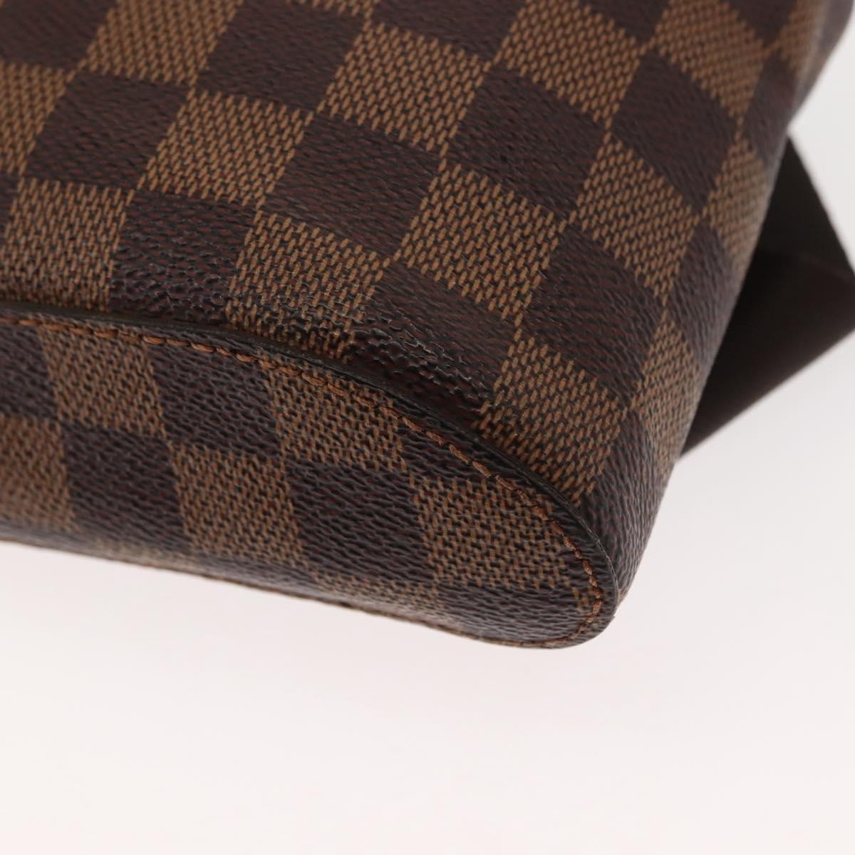 Louis Vuitton Geronimos Waist Bag Damier, BROWN, CANVAS, Shoulder bag