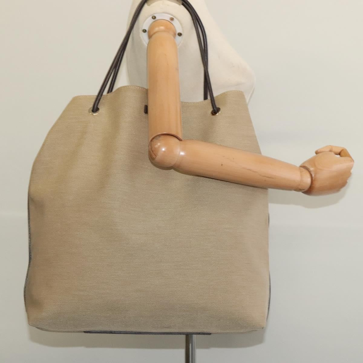 Gucci Tote Bag Canvas, BEIGE, CANVAS, Tote bag