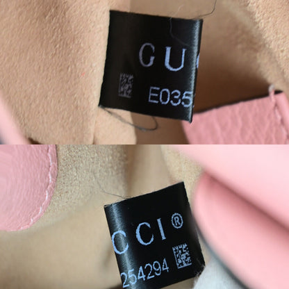 Gucci Diana NM Bamboo Handle Tote Leather, PINK, LEATHER, Tote bag