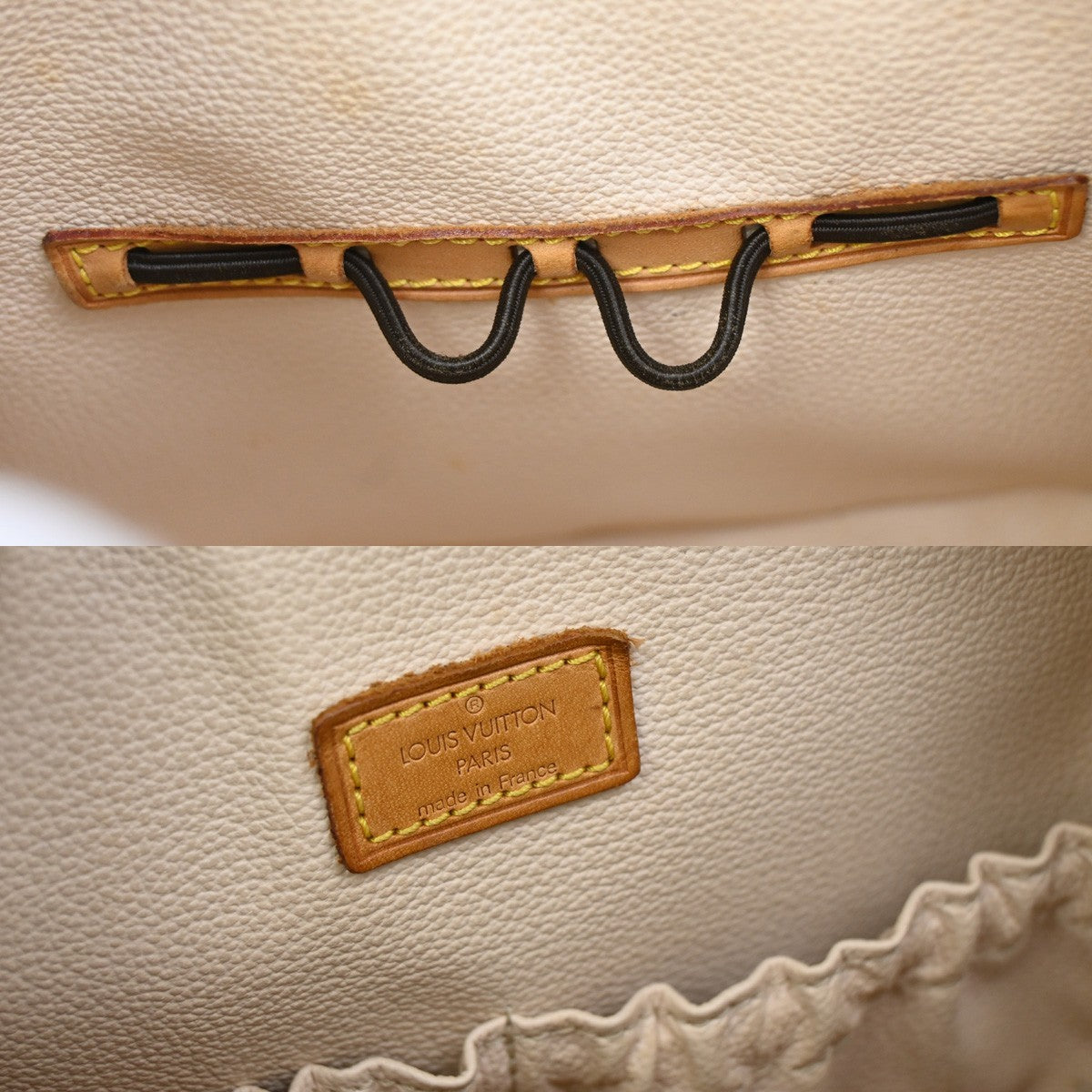 Louis Vuitton Spontini Handbag Monogram Canvas, BROWN, CANVAS, Handbag