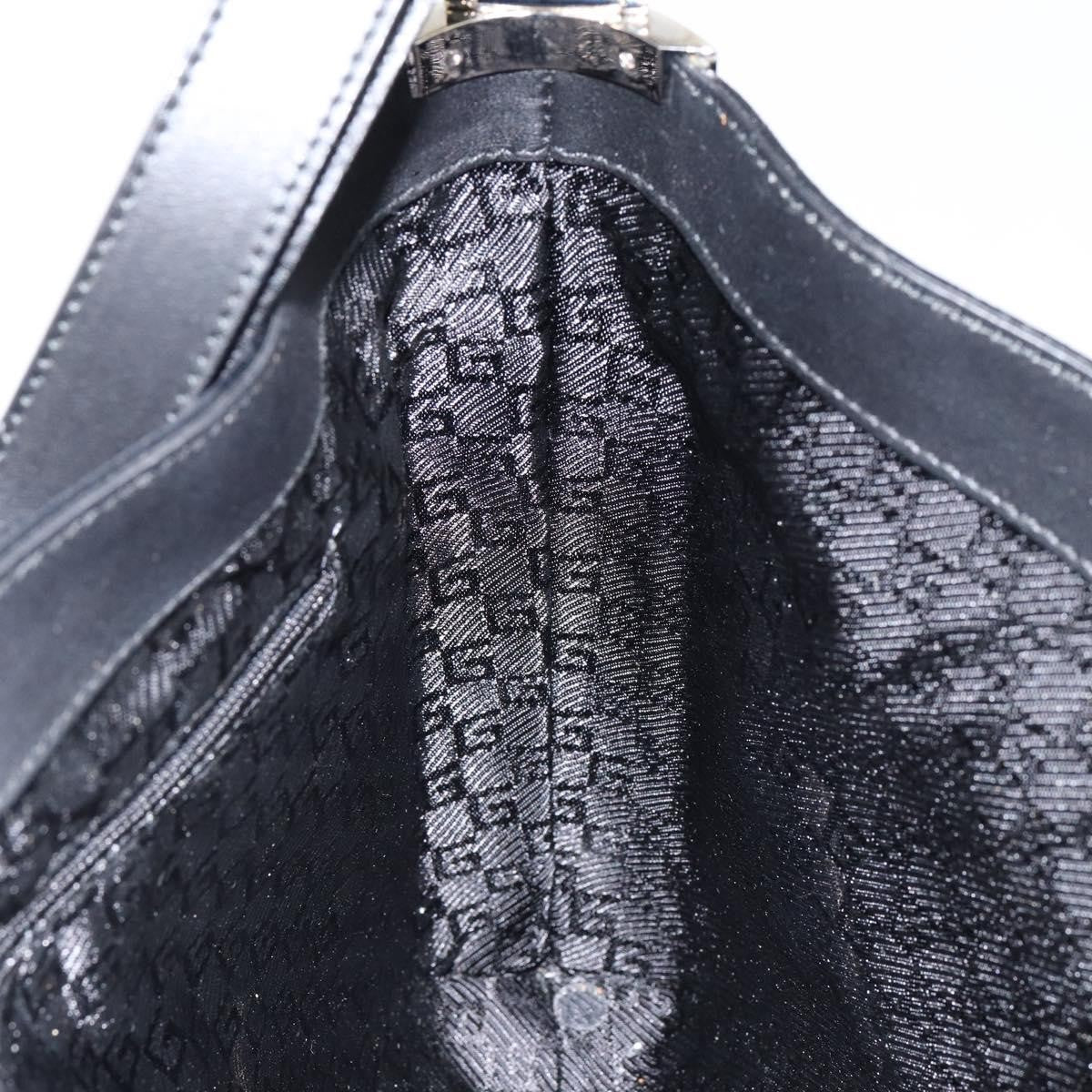 Gucci Jackie Original Shoulder Bag Leather Leather, BLACK, SUEDE, Shoulder bag