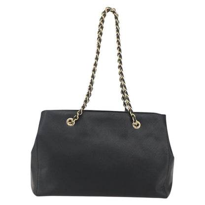 Salvatore Ferragamo Vala Chain Shoulder bag Leather, BLACK, LEATHER, Shoulder bag