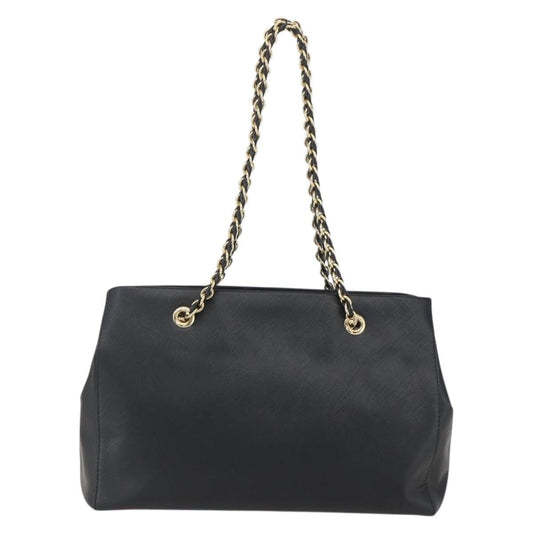 Salvatore Ferragamo Vala Chain Shoulder bag Leather, BLACK, LEATHER, Shoulder bag