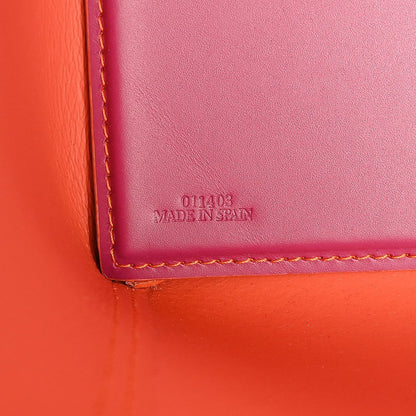 Loewe Leo Shopper Tote Leather, PINK, LEATHER, Tote bag