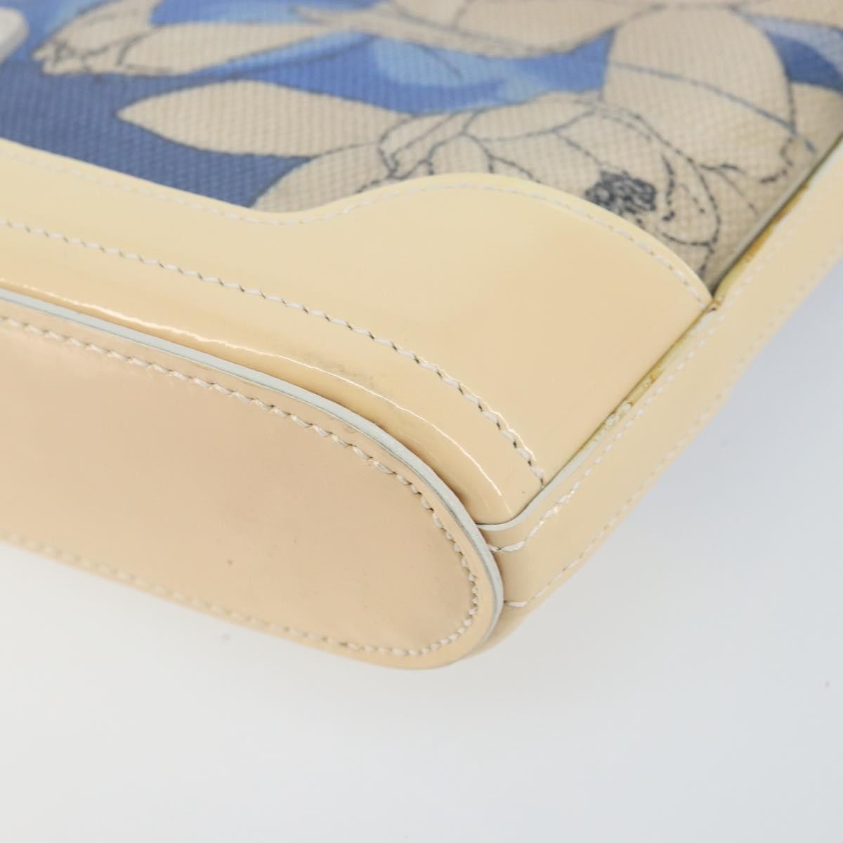 Salvatore Ferragamo Vintage Shoulder Bag Patent leather, BLUE, PATENT_LEATHER, Shoulder bag