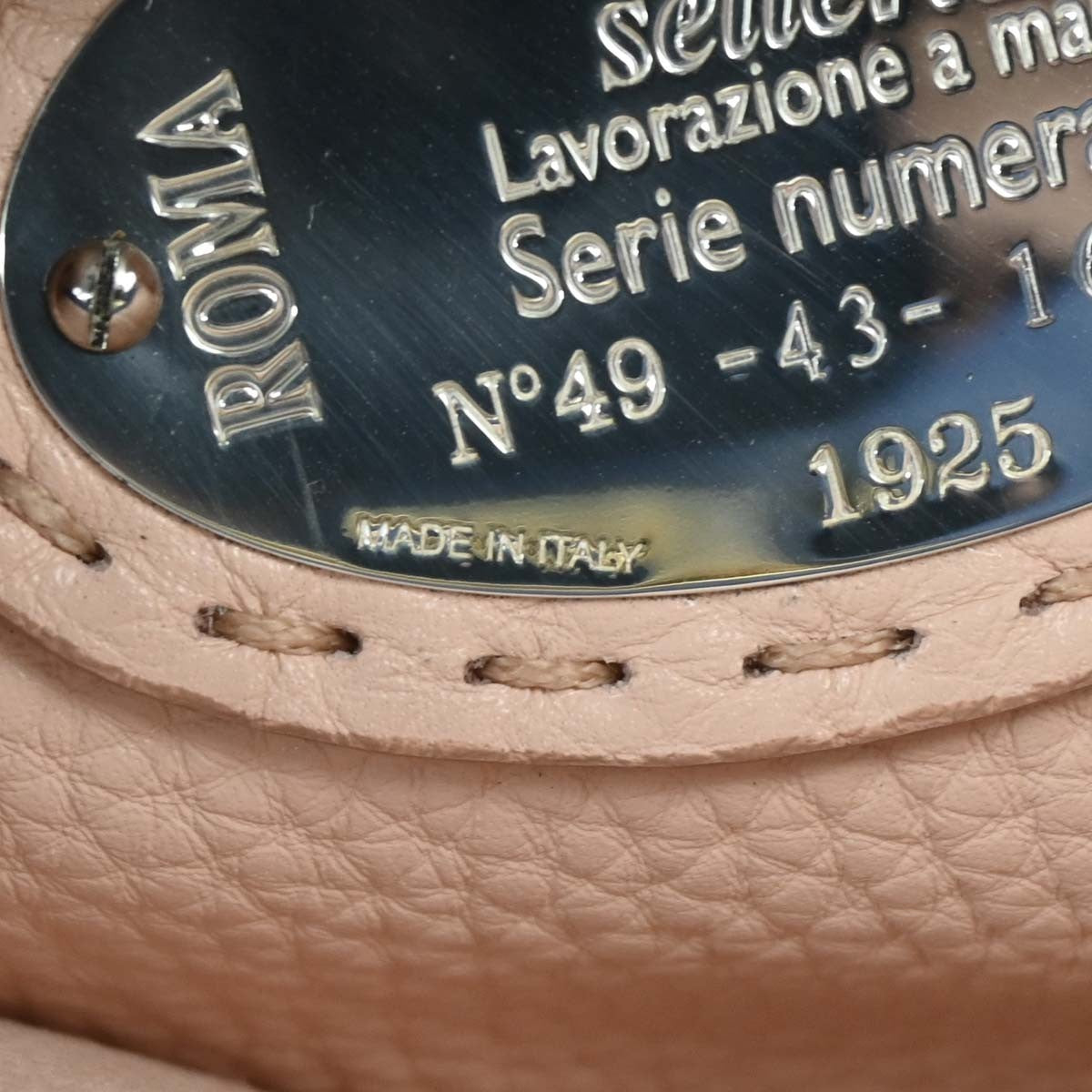 Fendi Selleria Peekaboo Bag Rigid Leather, BLUE, LEATHER, Handbag