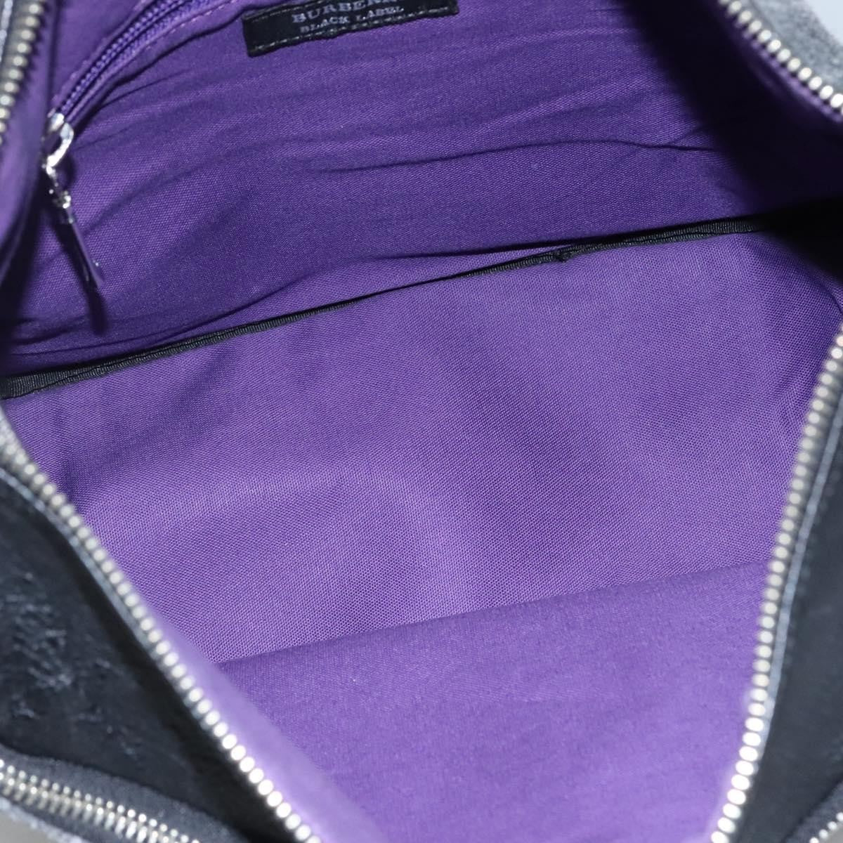 Burberry Black Label Shoulder bag Wool, GRAY, WOOL, Shoulder bag