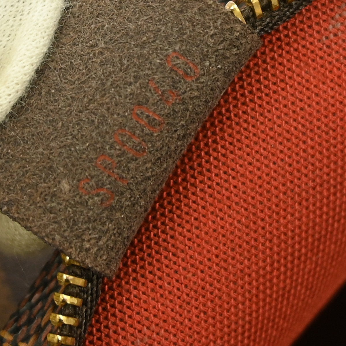 Louis Vuitton Trousse Make Up Bag Damier Canvas, BROWN, CANVAS, Shoulder bag