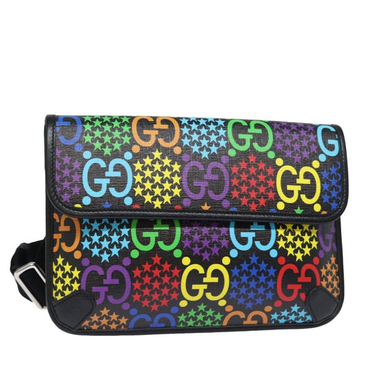 Gucci Sac bandoulière psychédélique Canvas Leather, MULTICOLOUR, PVC, Crossbody bag